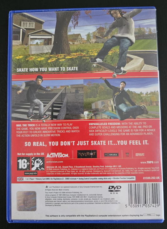 Tony Hawk's Project 8