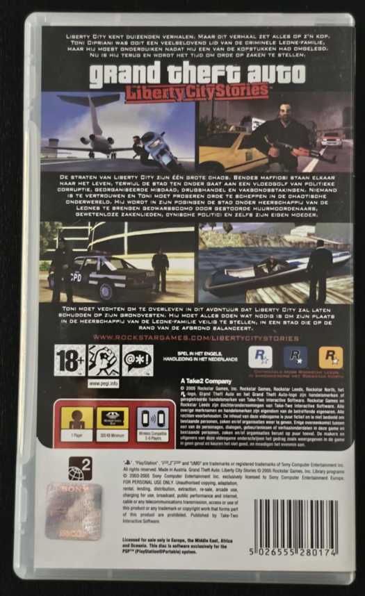 Grand Theft Auto Liberty City Stories