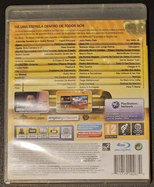 SingStar Portugal Hits