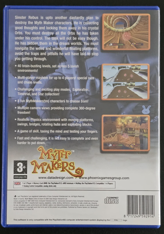 Myth Makers Orbs of Doom