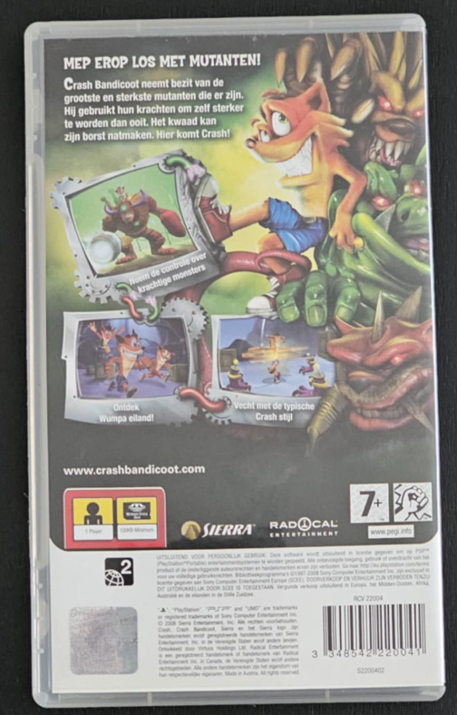 Crash Mind Over Mutant