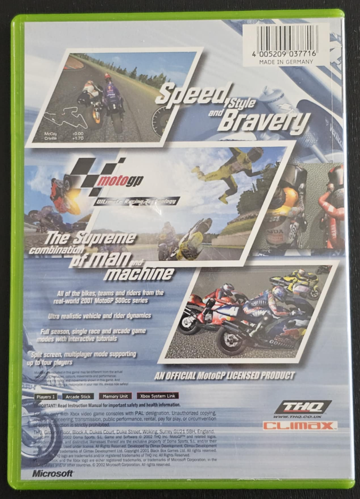 MotoGP Ultimate Racing Technology