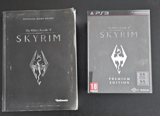 Elder Scrolls V Skyrim (Premium Edition + Guide Book)