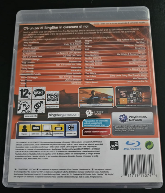 Singstar A Tutto Pop