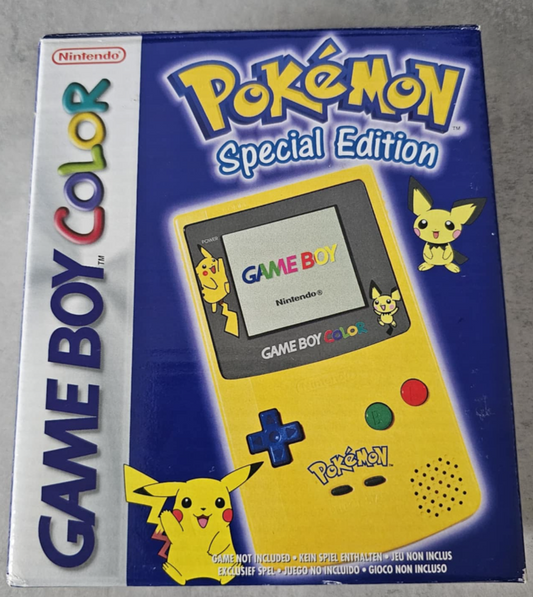 Pokémon special edition GameBoy Color