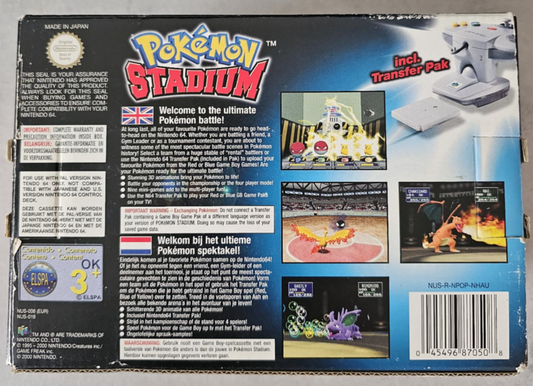 Pokemon Stadium (Incl.Transfer Pak)