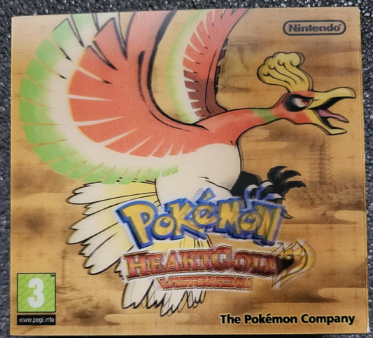 Pokémon Heartgold Lenticular Edition