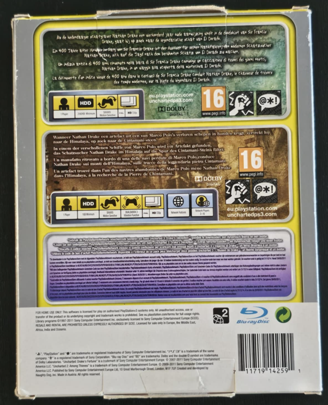 Uncharted Platinum Double pack