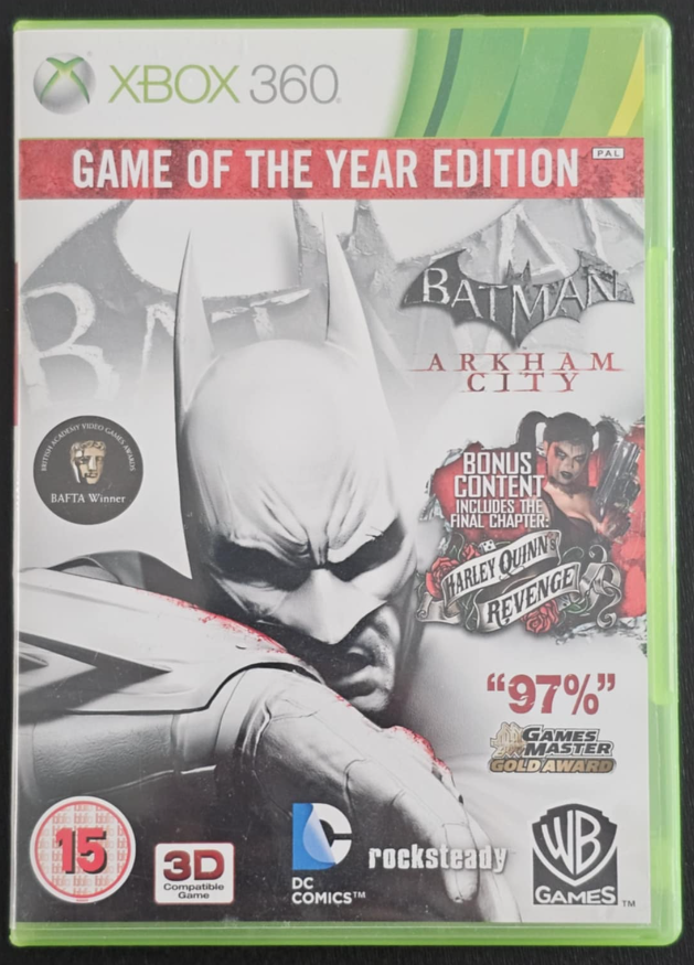 Batman Arkham City Game Of The Year Edition