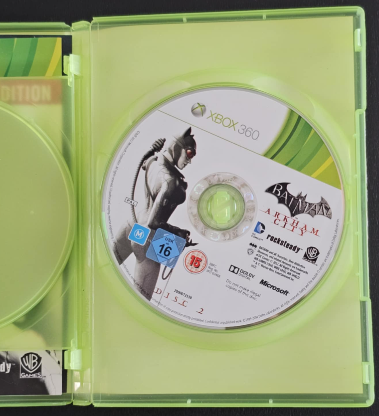 Batman Arkham City Game Of The Year Edition