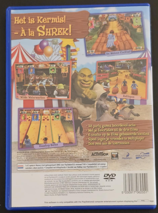 Shrek's crazy party games