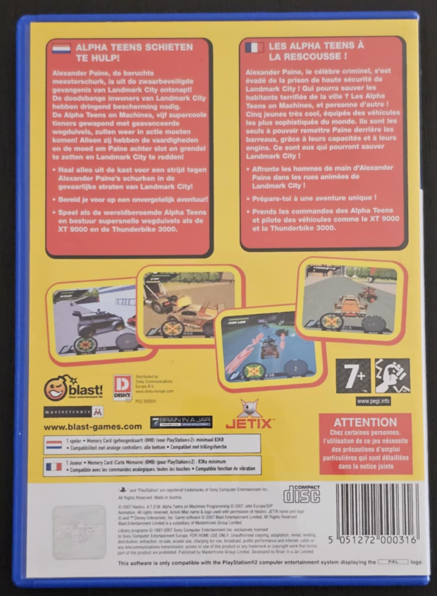 Action Man A.T.O.M. Alpha Teens on Machines