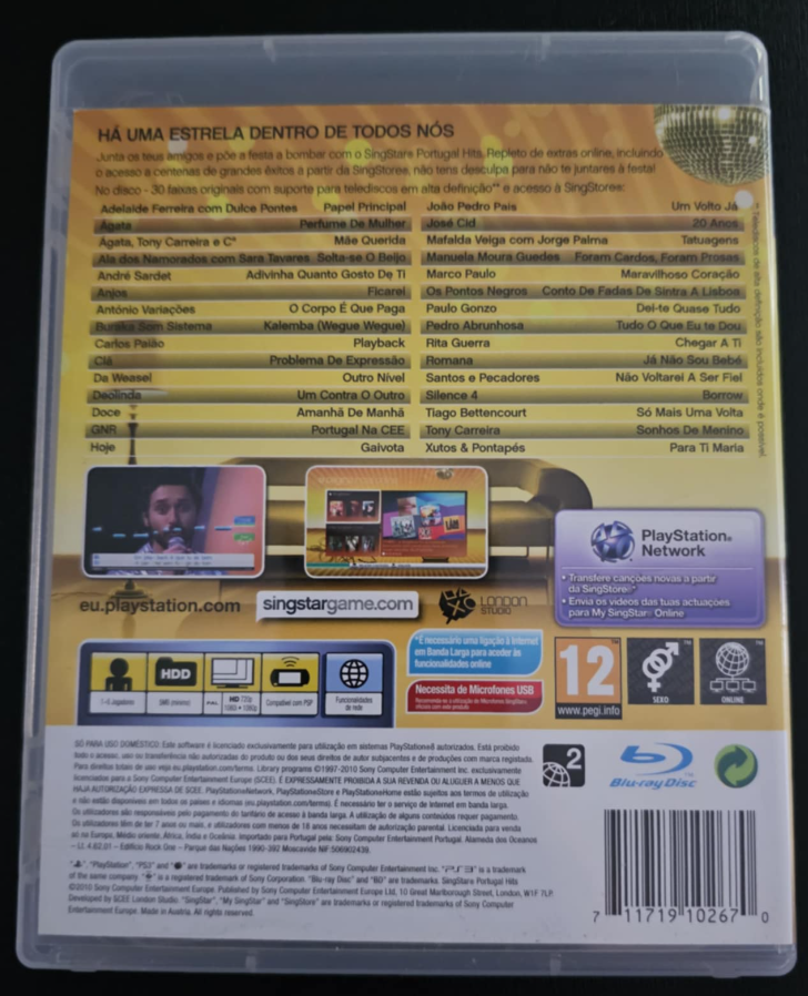 Singstar Portugal Hits