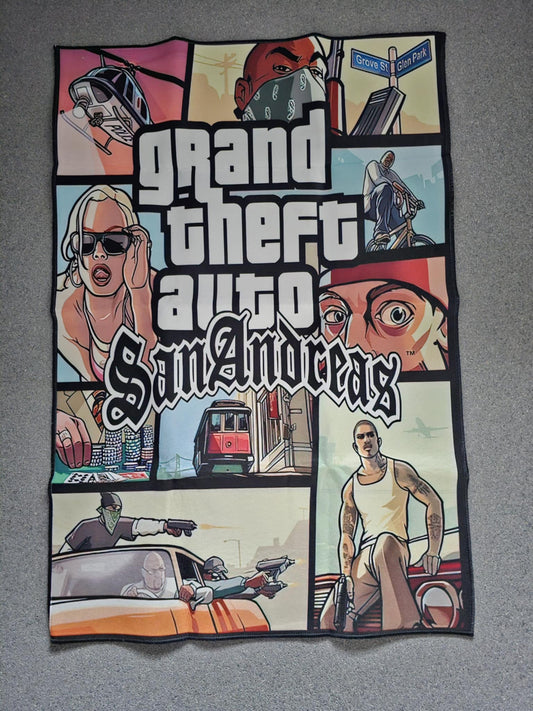 GTA San Andreas Poster mat